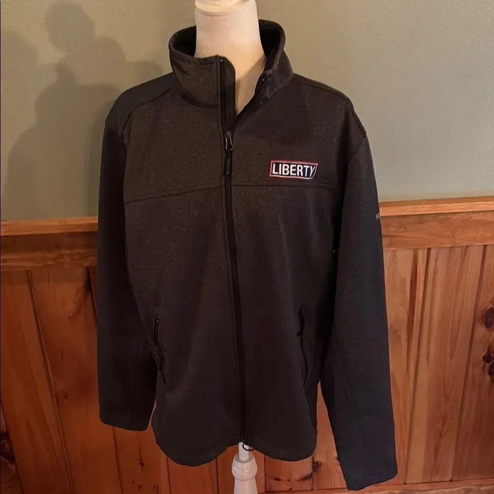 The North Face Black and Gray zip up Jacket